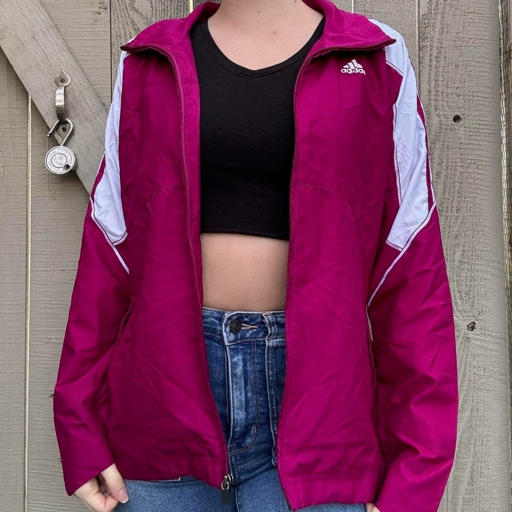 Vintage 90’s adidas track jacket windbreaker